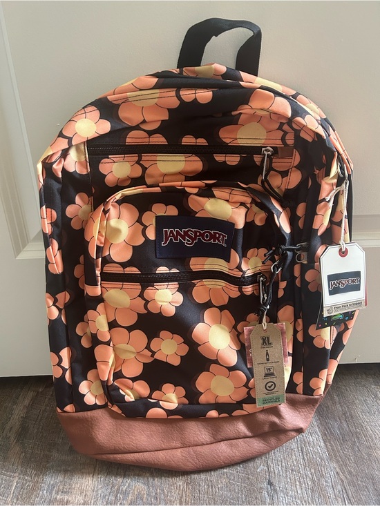 Jansport Handbags - JanSport Cool Student 17.5" Backpack - Flower Frenzy- NWT